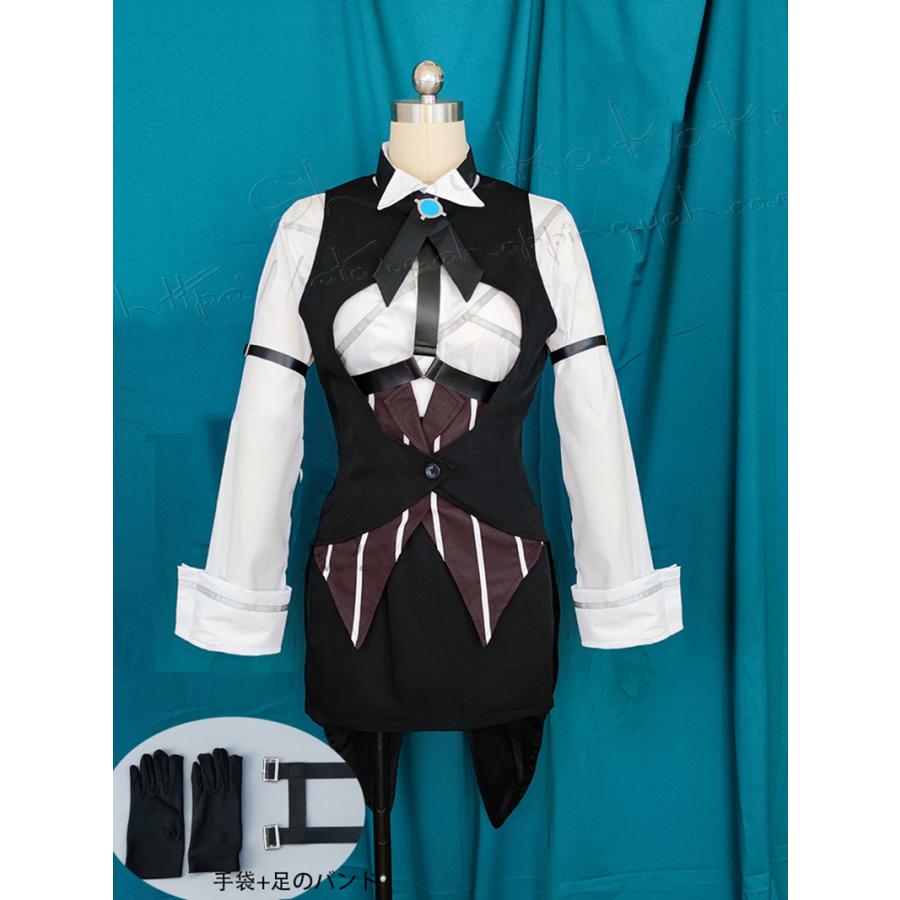 バーチャルYouTuber風 彩虹社 VTuber 健屋花那すこや かなSukoya Kana コスプレ衣装ウィッグ 演出服 cosplay 変装 仮装ハロウィン-10