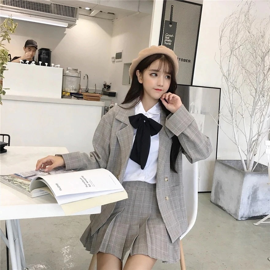 スツ/生活応援ビジネス特集 女の子スーツ上下セットセット入学式スカートジャケット学生服スー高校生卒業式制服