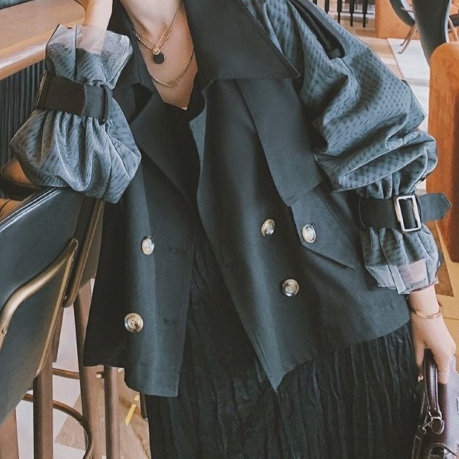 【本日限定】トレンチコート レディース ブルゾン ジャケット スプリング 10代 20代 30代 40代 おしゃれ 10546