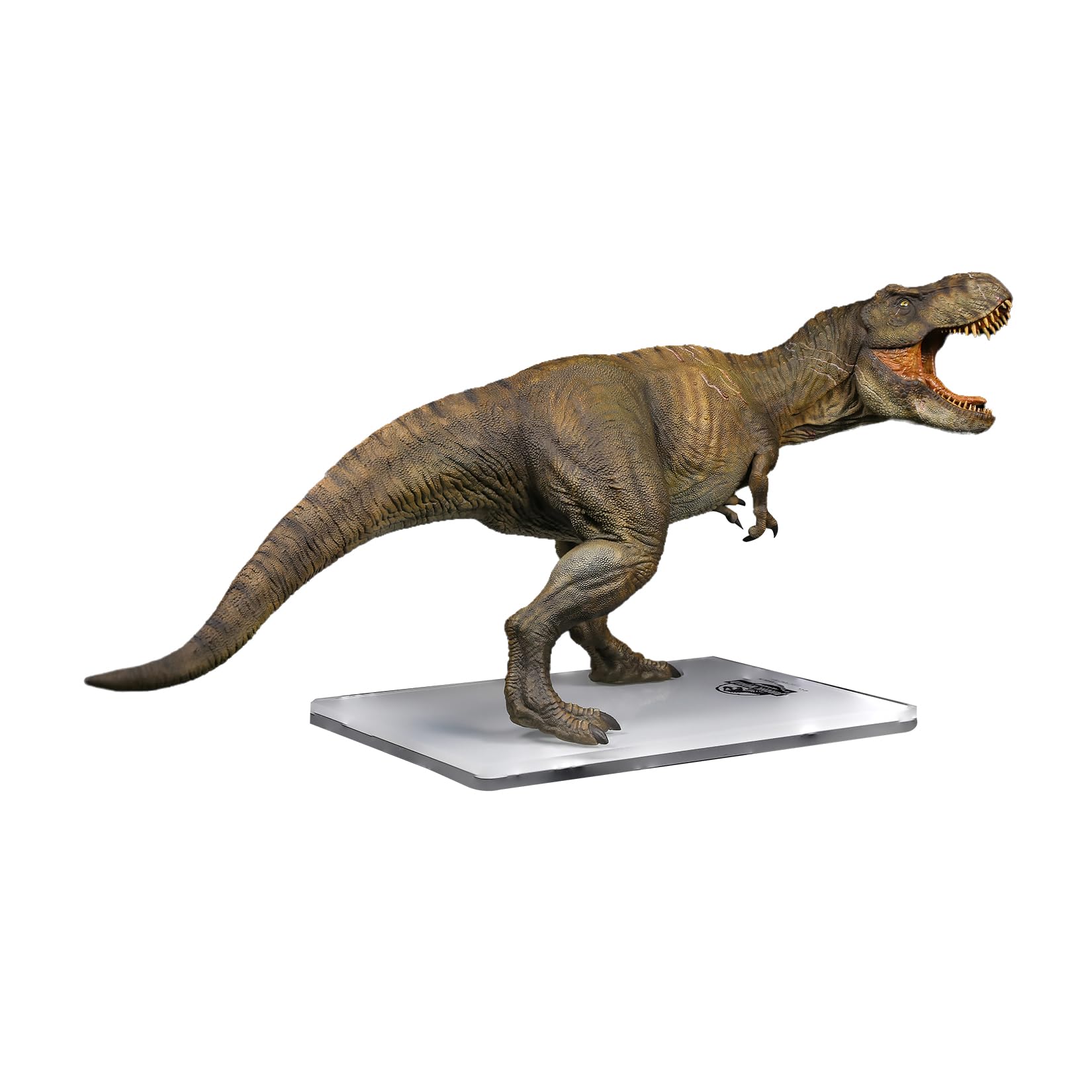 DINO DREAM 限定版 1/30 サイズ ティラノサウルス フィギュア Tレックス Ｔ-REX 40cm級 白亜紀 獣脚類 大きい 肉食 恐竜 台座付け リアル 樹脂 プラモデル 模型 塗装済