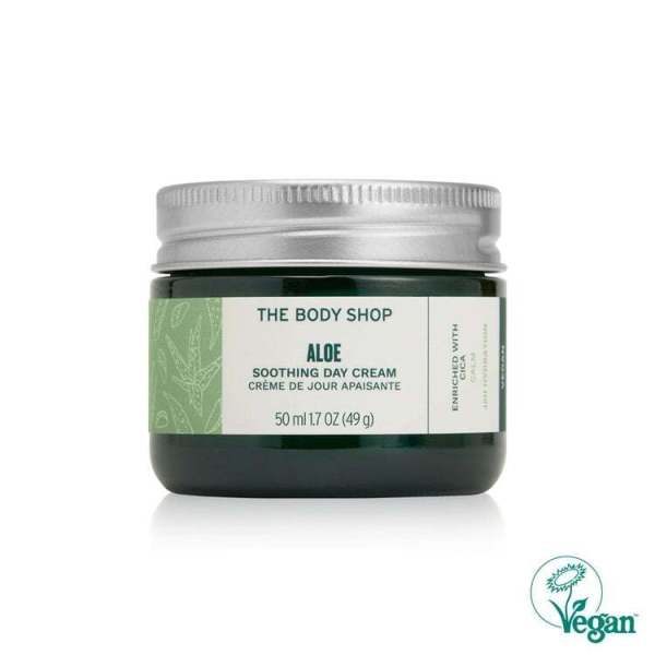 【The body shop】 ザ·ボディショップ アロエ スージングデークリーム 50ML 贈呈品なくなり次第贈呈終了