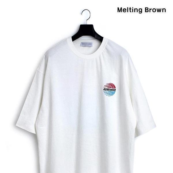 男性蛍光半袖男性夏用半袖Tシャツrf3