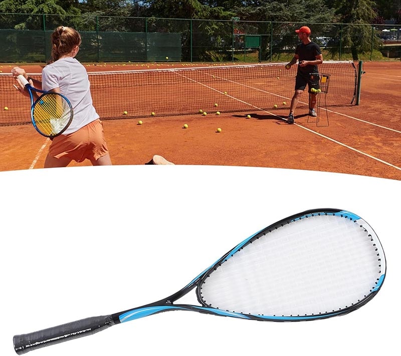 スカッシュ ラケット スカッシュラケット エントリーレベル プロフェッショナルトレーニング - 350g 軽量 大型ラケット 耐衝撃性 スカッシュラケットパック 初心者用 フェイス