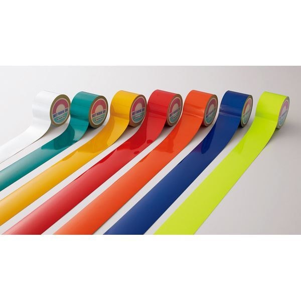 反射テープ 反射-50YR カラー：反射オレンジ 50mm幅