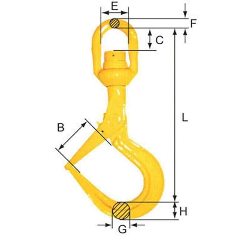 マーテック　ビッグマウススイベルフック BMS-3　BMS3