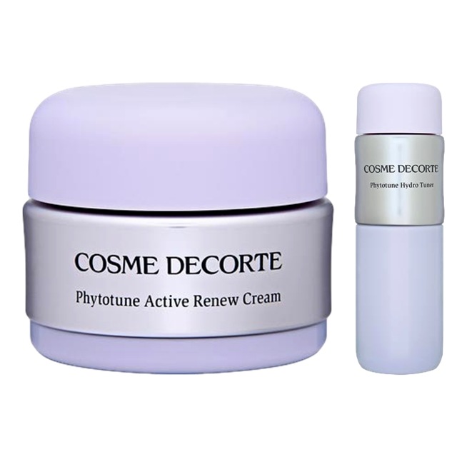 コスメデコルテ フィトチューン 2点セット/ アクティブ リニュー クリーム 30ml ＋ ハイドロ チューナー 200ml