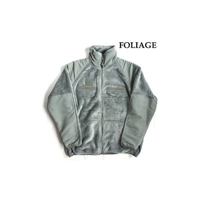 アメリカ軍 ECWC S Gen3 両面フリースジャケット 〔 Mサイズ 〕 サイドリブ仕様 JJ150YN フォリッジ 〔 レプリカ 〕