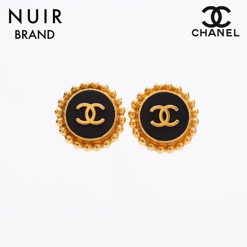 イヤリング ゴールド ブラック WS7736