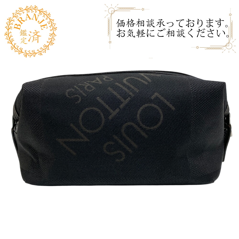 M93091 トゥルースアルバトロスポーチ セカンドバッグ キャンバス セカンドバッグ ノワール ブランド