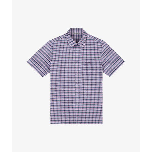 薬草師シグネチャーチェック半袖シャツ CDAAAWS2419