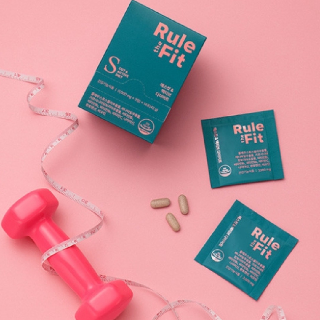 韓国ルールダーフィットエスカット&アクティブダイエット(14包2週間分)体脂肪減少 炭水化物カット 血糖カット ガルシニア