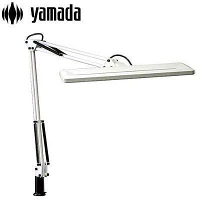 山田照明 LEDデスクライト Z-Light クランプ式 アームスタンド Z-1000-W ホワイト 【送料無料】