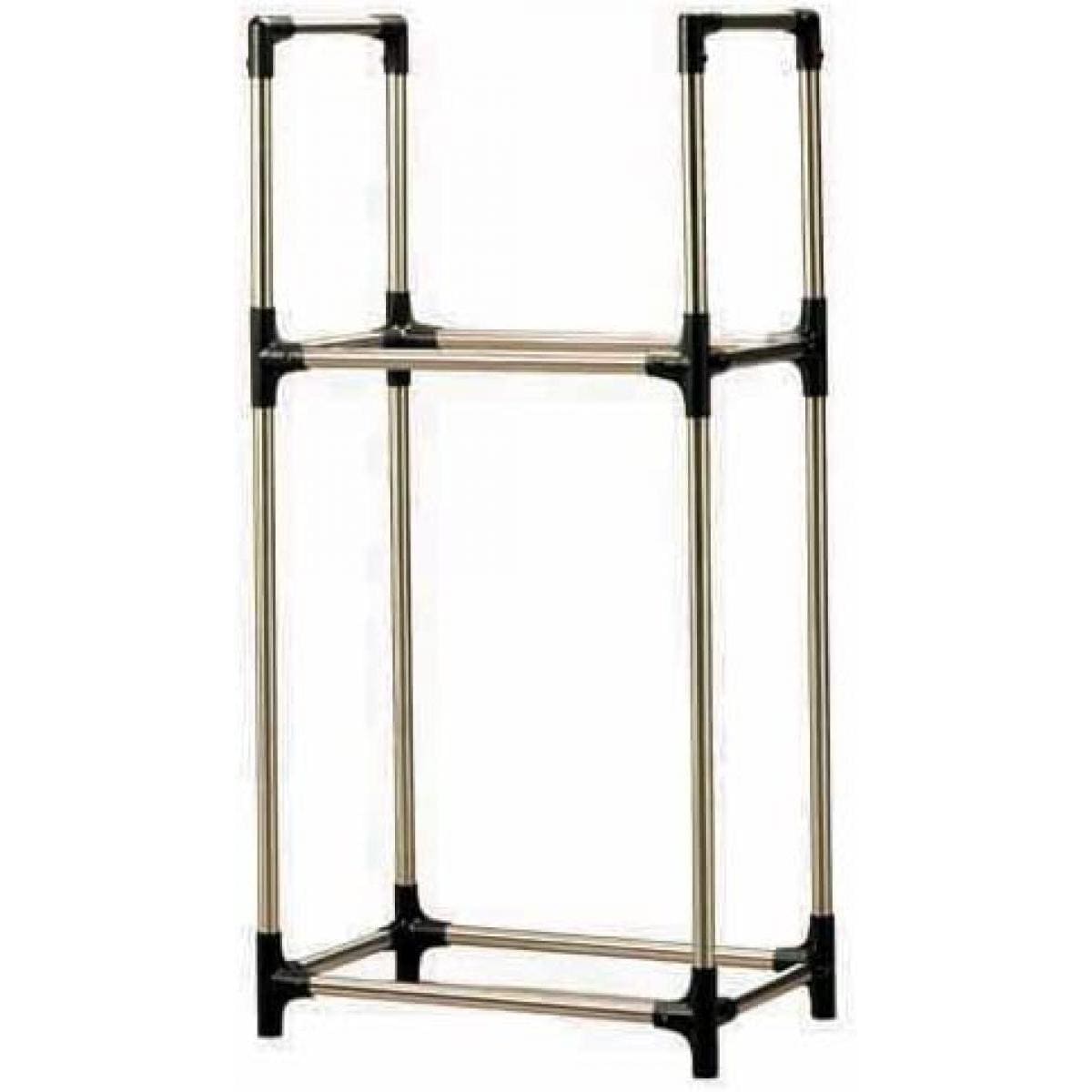 アイリスオーヤマ ステンレスタイヤラック KSL-710 ブラック　耐荷重120kg サビにくい 大型ミニバンSUV用タイヤ4本【お客様組立】