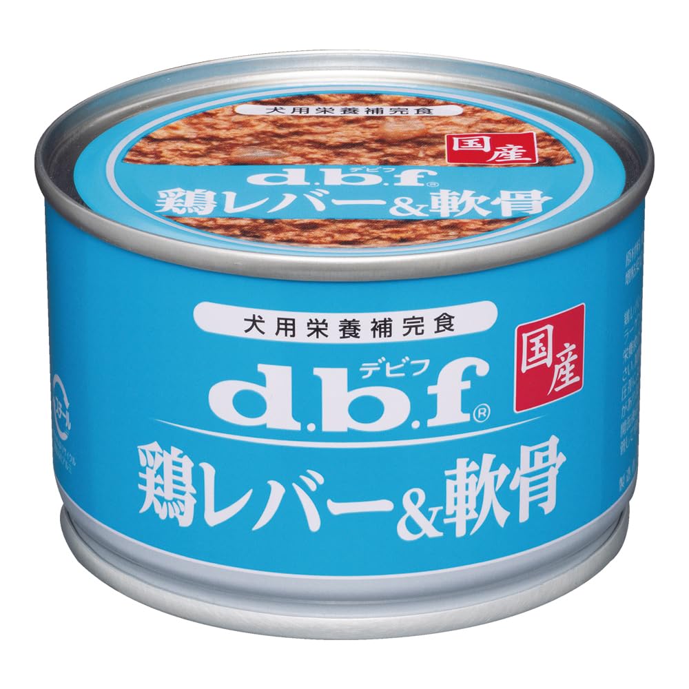 【全国送料無料】 デビフ 鶏レバー＆軟骨 150g×24缶
