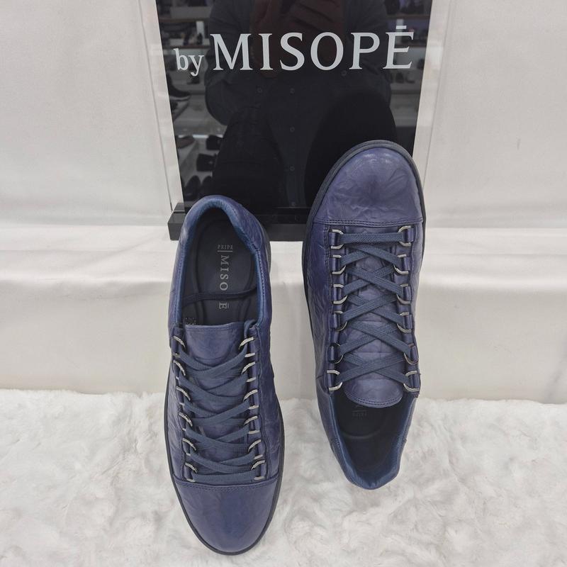 By 男性 ワイドフィット スニーカー 121HT830SD012 NAVY 1 JJ