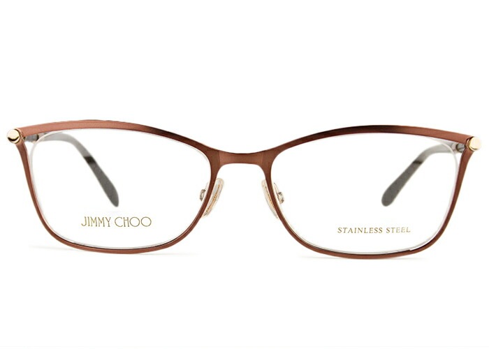 ジミーチュウ JIMMY CHOO 134 c.j6l ブラウン/ゴールド 眼鏡 MADE IN ITALY