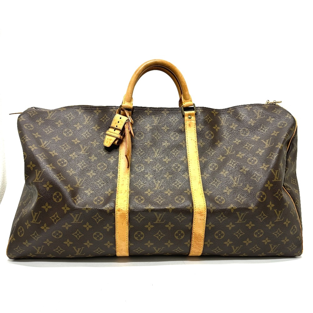 ボストンバッグ M41422 キーポル60 モノグラム カバン 旅行バッグ トラベルバッグ モノグラムキャンバス ブラウン