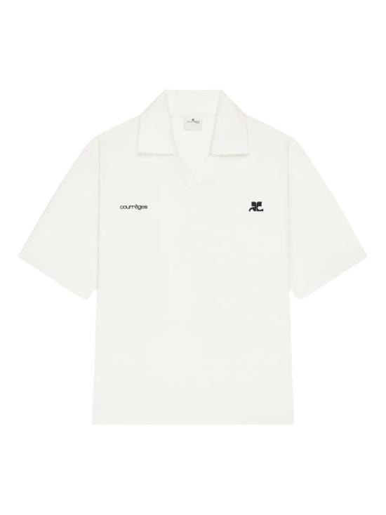 COURREGES Women Polo Shirts 126JPO059JS0195 B166 HERITAGE WHITE