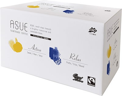 他サイト： 小川珈琲 ASUE Fairtrade Coffee ドリップコーヒー 8g×20袋 レギュラー(ドリップ)の商品画像