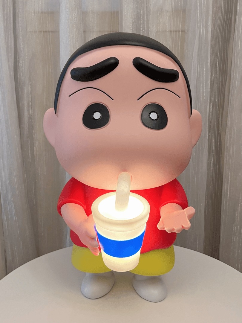 水を飲むランプをなでる手持ちオフィスデスクリビングルームかわいい装飾品人形モデル新居ガールフレンドギフト