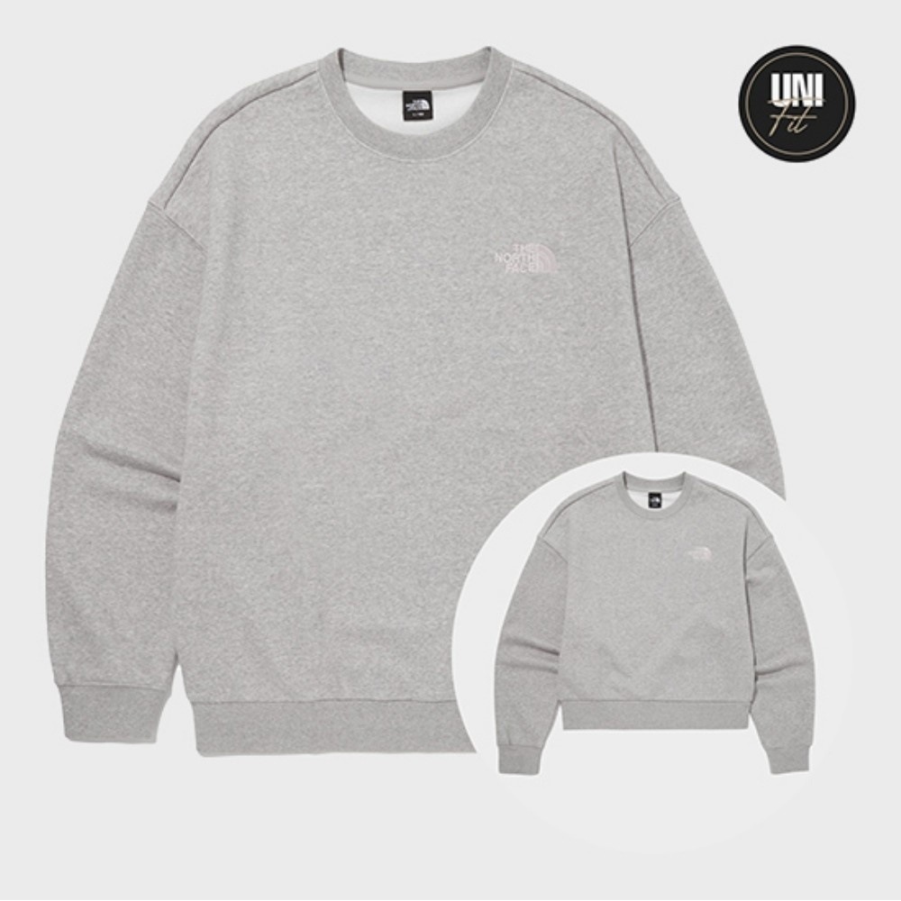 ノースフェイスキネティックフリーススウェットシャツ NM5MQ55A_MEG