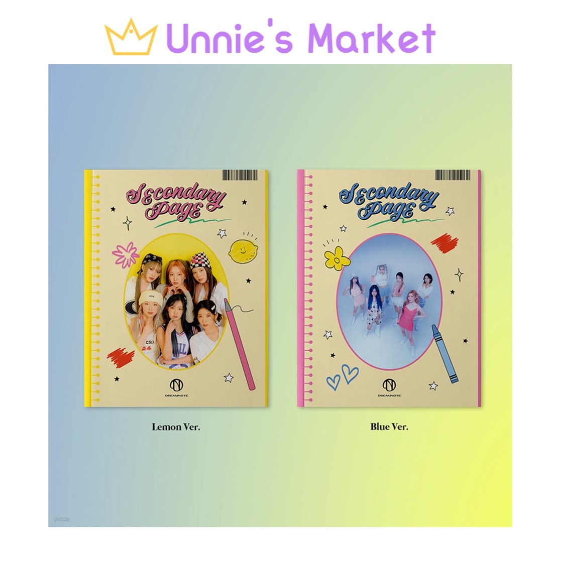 [SET] DreamNote - Secondary Page Album