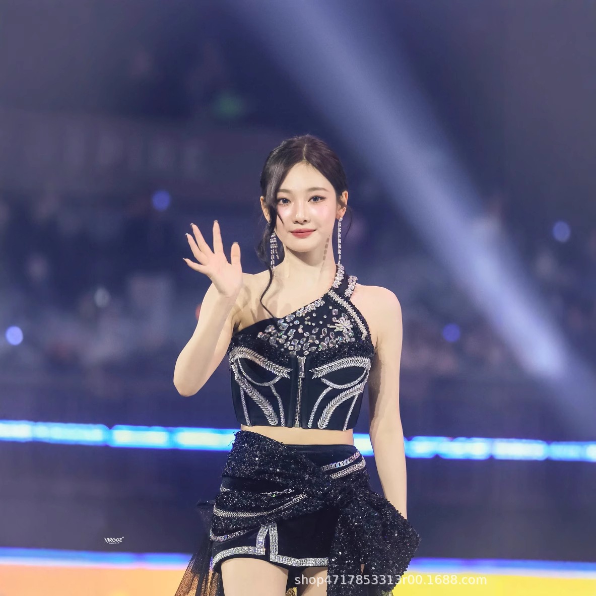 aespa グッズ supernova同型衣装 打ち歌衣装 セットアップ 華やかな衣装 aespa 応援テーマ衣装 パフォーマンス衣装 K-POP 韓国ファッション