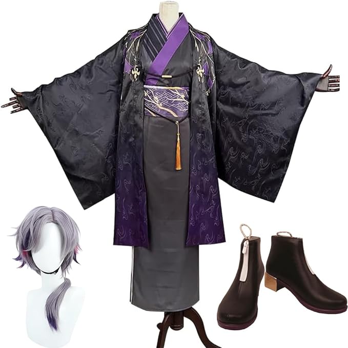 コスプレ 不破湊 和服 さすがに美人すぎる 新衣装 念願の和服 コスプレ衣装 ウィッグ 靴 追