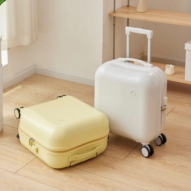 2025新型ラゲージ小型18インチスーツケースユニバーサルホイール男性女性搭乗可能