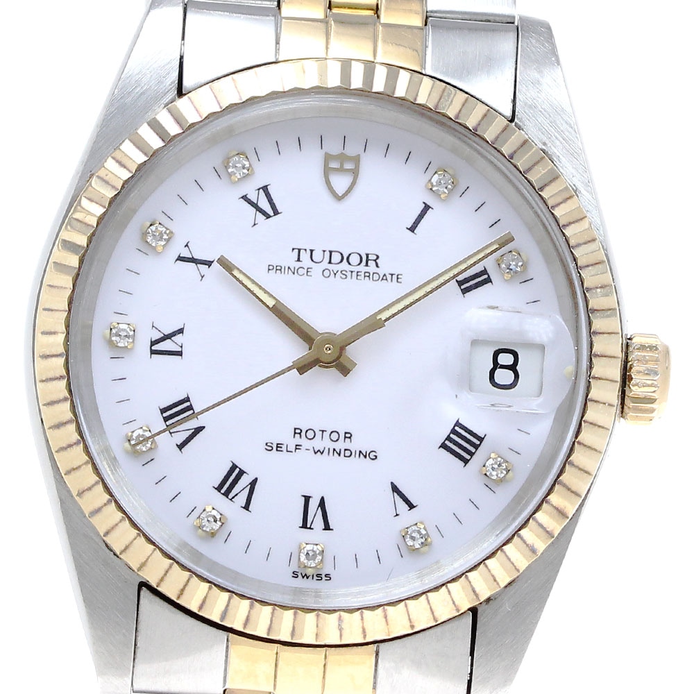 チュードル TUDOR 74033 プリンス オイスターデイト YGベゼル 自動巻き メンズ _826101【中古】