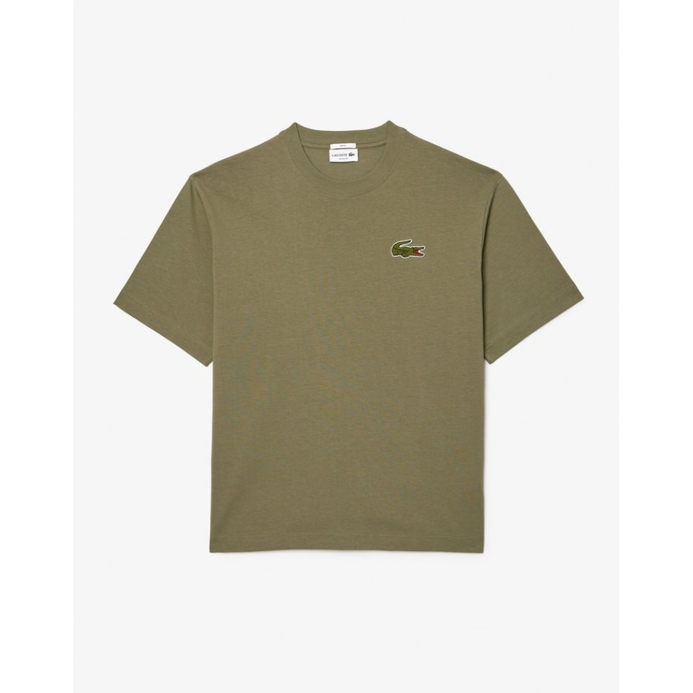 ラコステユニセックスブックルビッグクロコショートスリーブ T シャツ TH2745-54N BMY