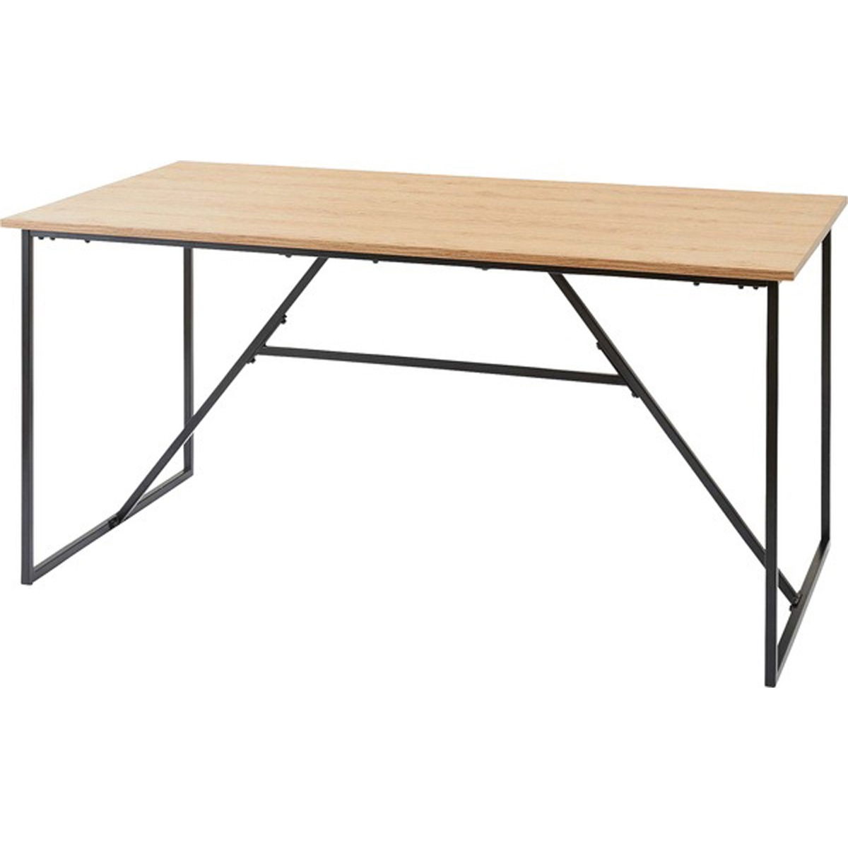 ダイニングテーブル メラミン化粧繊維板 スチール 粉体塗装 TOE-123