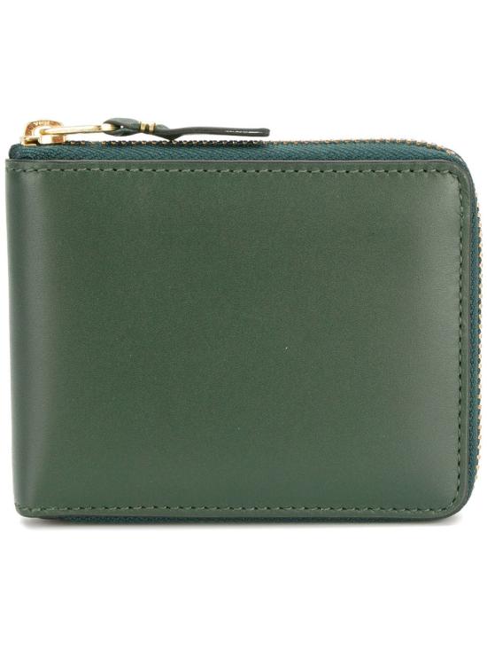 COMME DES GARCONS Women Wallet SA7100 BOTTLE GREEN