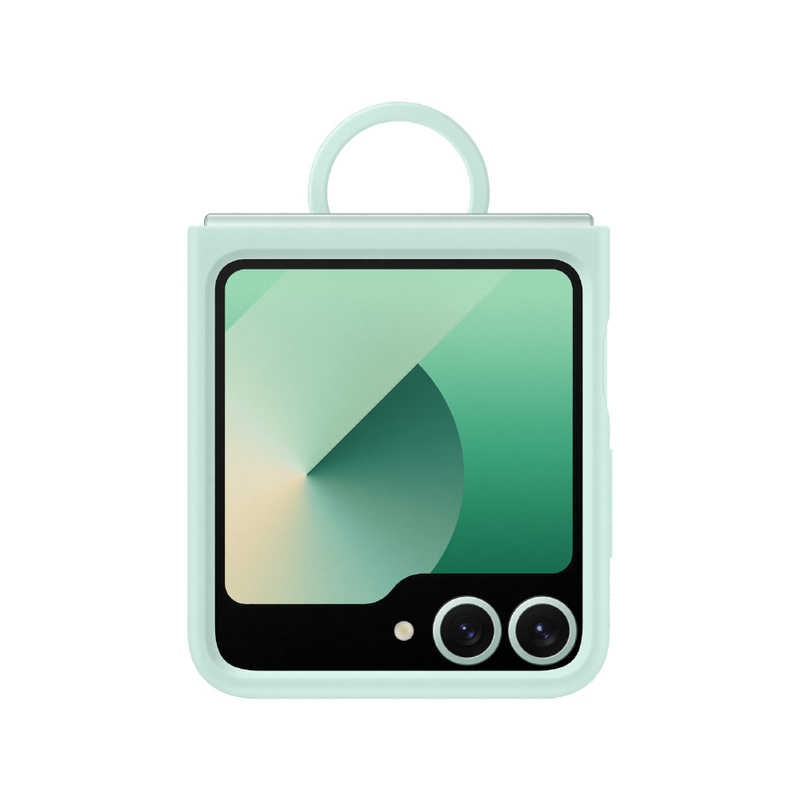 GALAXY (サムスンGalaxy純正)Galaxy Z Flip6 Silicone Case Samsung(サムスン) Mint EF-PF741TMEGJP