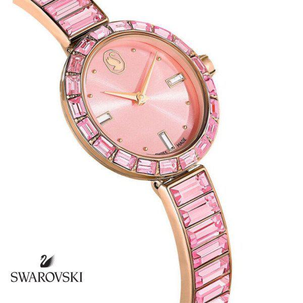 正規品 国内当日発送 時計 SWAROVSKI 5679890 Matrix クリスタル ブレスレット型 バングル 女性 メタルシ