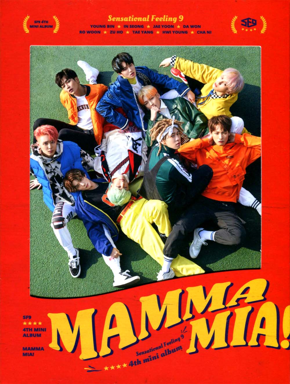 [未開封新品] エスエフナイン(SF9) - Mamma Mia(4th Mini Album)