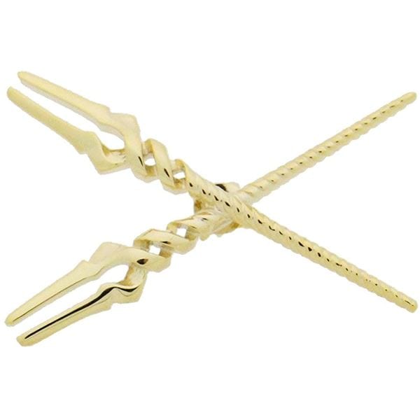 SWANK（スワンク） SWANKEVANGELION（ヱヴァンゲリヲン） ロンギヌスの槍 クロスピンス ゴールドメッキver