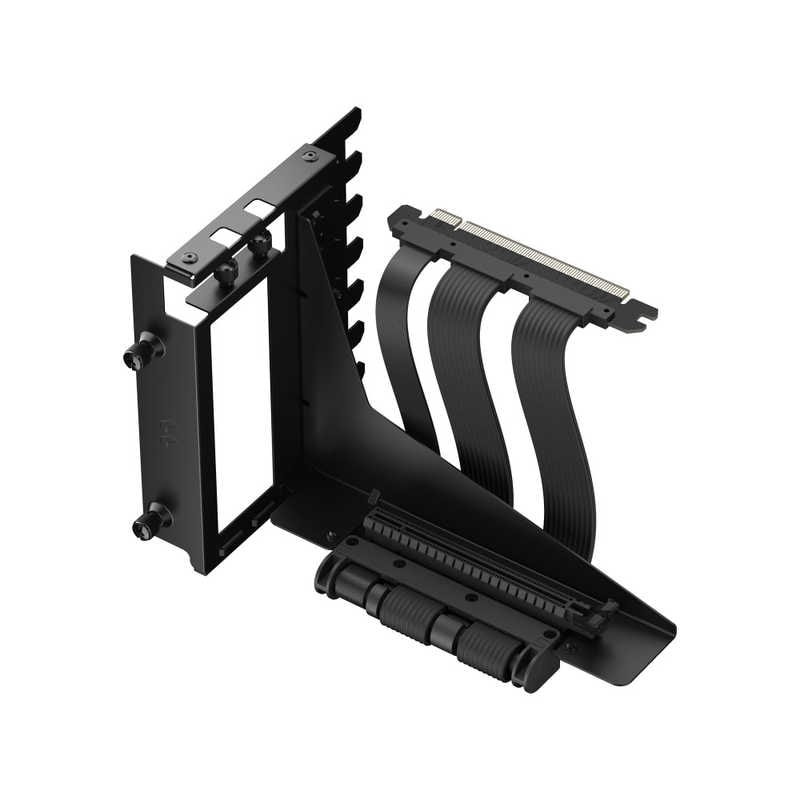 FRACTALDESIGN　PCケース ライザーケーブル付きブラケット Flex 2 PCIe 4.0 Black ブラック/ブラック　FD-A-FLX2-001