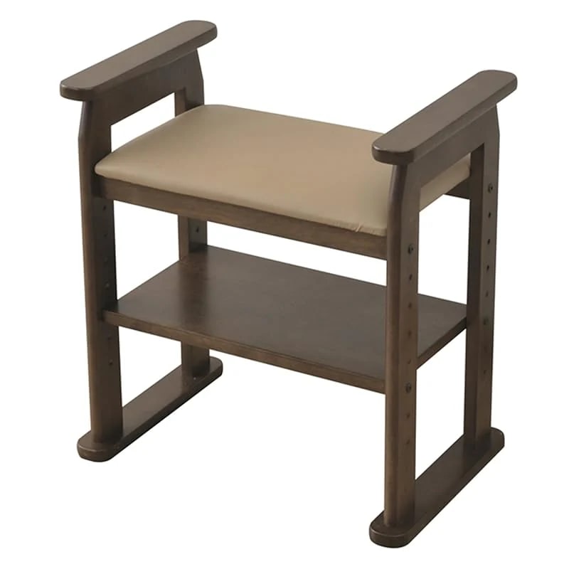 【即納】山善(YAMAZEN) 玄関ベンチ フレッシュブラウン SP-1760(FBR)