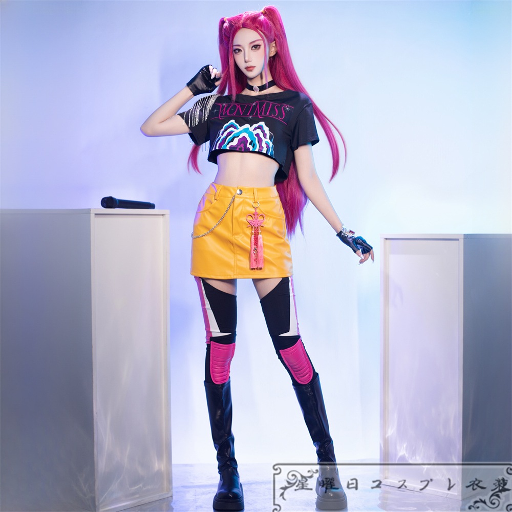『一部在庫あり』 KPOPガールズ! デーモン・ハンターズ KPop Demon Hunters ミラ コスプレ衣装 コスチューム