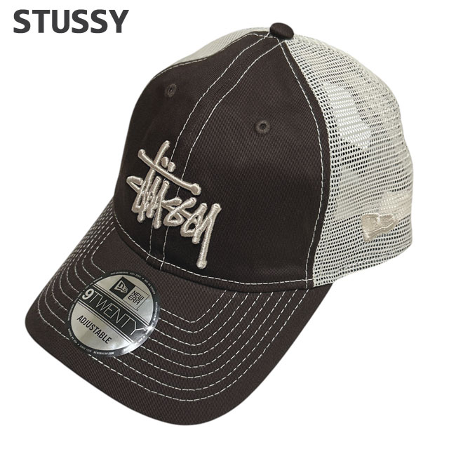 ステューシー STUSSY ニューエラ New Era BASIC TRUCKER 9TWENTY CAP メッシュ キャップ 251-001691-126