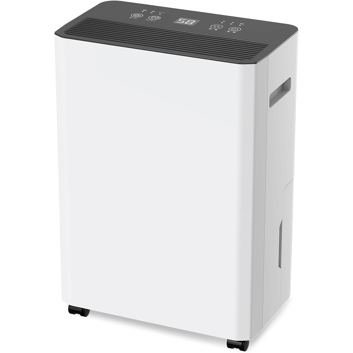 除湿機 コンプレッサー式 強力 12L/日 30畳 衣類乾燥 除湿器 2.5L コンパクト タイマー/湿度センサー/キャンスター付 静音 省エネ クローゼット 寝室 脱衣所 リビング 16,416円