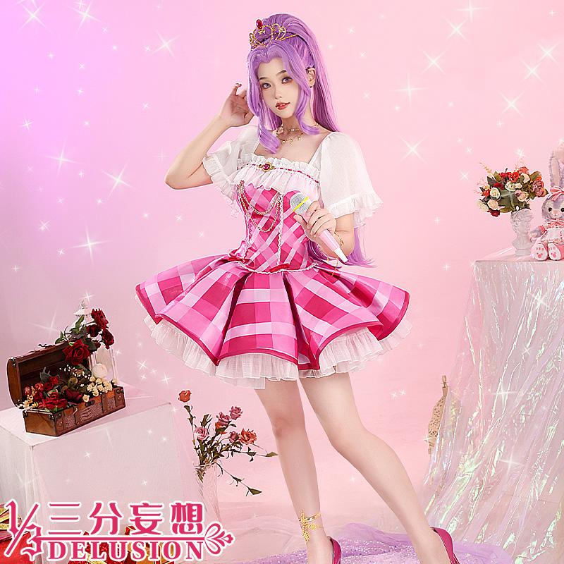 【三分妄想13Delusion】アイカツアイドルカツドウ 神崎美月 コスプレ衣装 コスチューム37