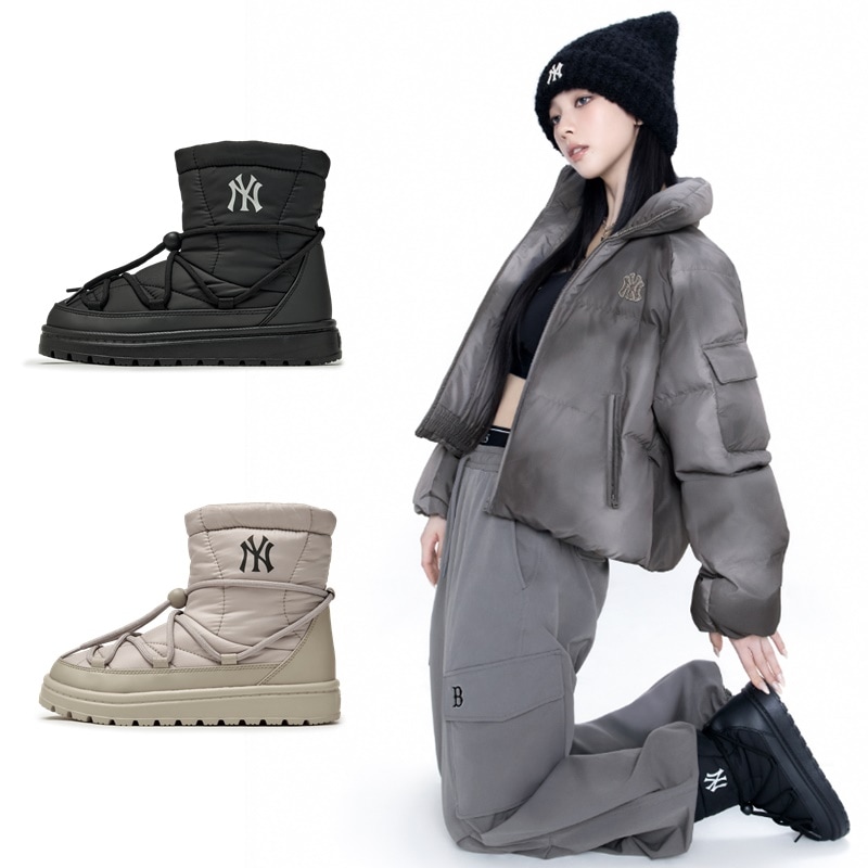 CURVE Padded Boots Mid Lace カリーナシューズ