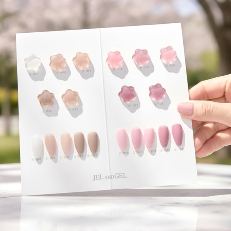 [Jel and Jel] 【Cherry blossom stroy】桜シロップネイル 【10色 セット】