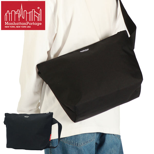 日本正規品 大きめ A4 斜めがけ 軽量 撥水 Cobble Hill Nylon Messenger Bag (M) No Flap MP1606JRNF
