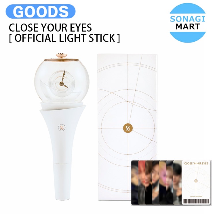 国内発送 [フォトカード付] CLOSE YOUR EYES [ OFFICIAL LIGHT STICK ] / 公式グッズ / 予約商品