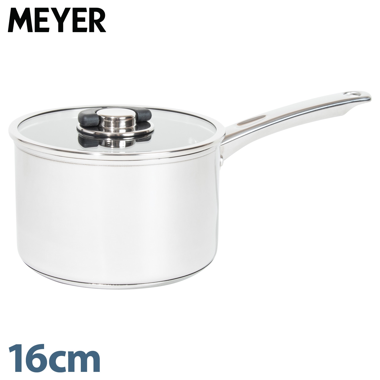 鍋 片手鍋 スターシェフ4 16cm IH ガス対応 ステンレス シルバー MSC4-S16