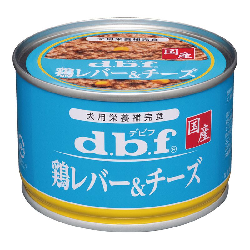 （まとめ買い）デビフペット 鶏レバー＆チーズ 150g 犬用フード [x24]