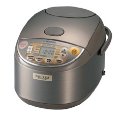 海外向け炊飯器220230V仕様 象印マホービン マイコン炊飯ジャー 5.5合炊き ブラウン NS-YMH10 日本製